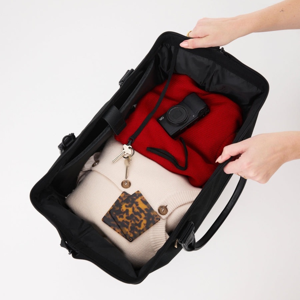 BEIS Black Travel Duffel with Shoe Compartment - Picture 4 of 4